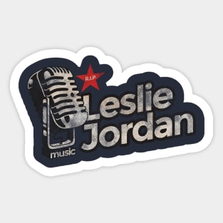 Leslie Jordan - Rest In Peace Vintage Sticker